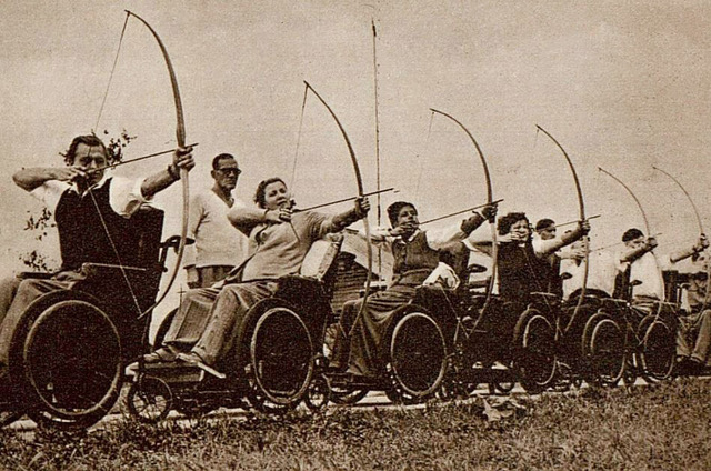 Archers at Stoke Mandeville
