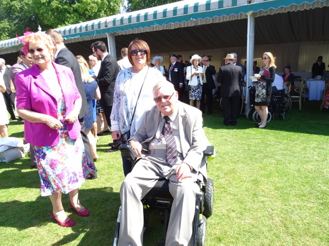 Bill at Buckingham palace